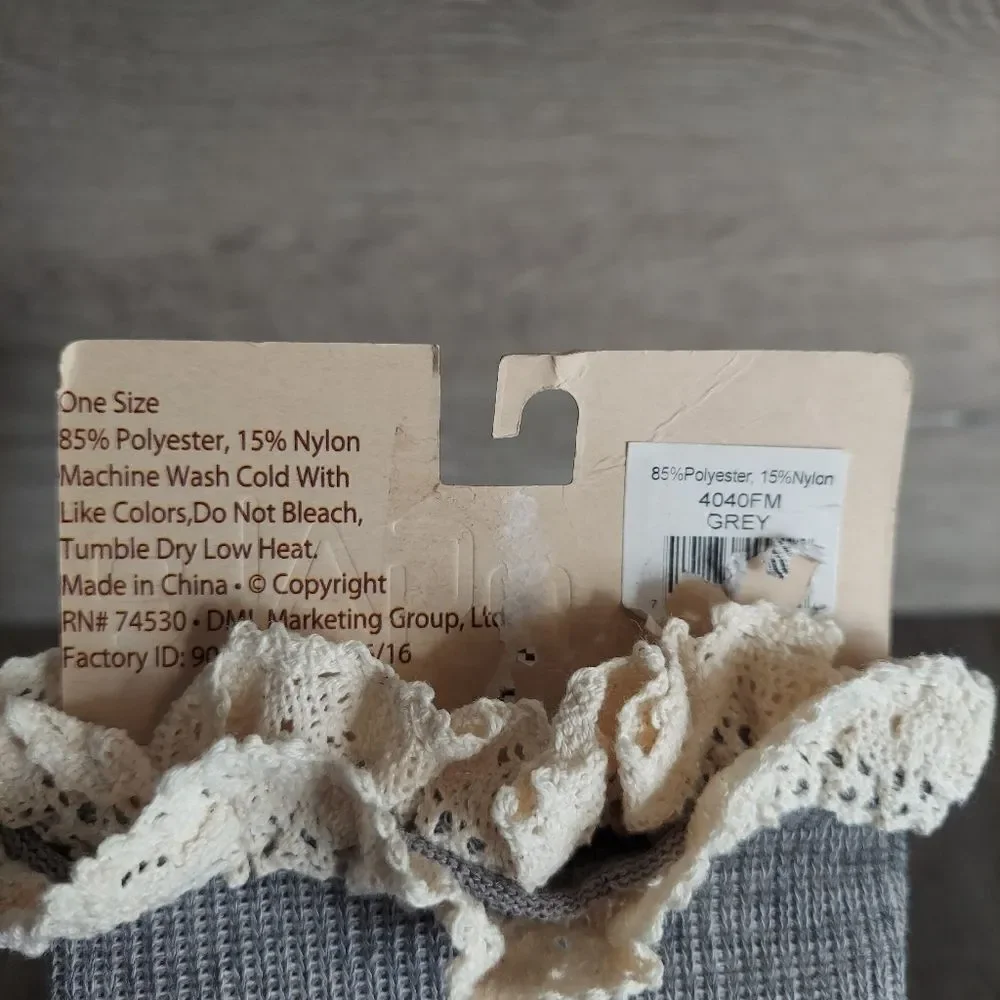 Legale Gray Boot Topper - Picture 3 of 4